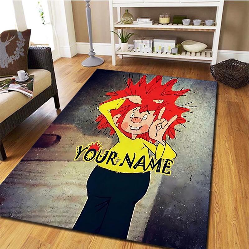 Adventure Hairland Custom Name Carpet Rug For Living Room Bedroom Home Sofa Decoration Kids Play Nonslip Floor Mat