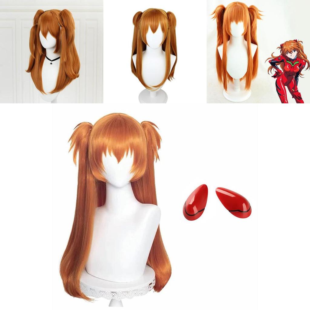 Paruka Eva Asuka Importovaná Prémiová Vlákna Přirozený Vzhled Měkká Textura Perfektní Pro Cosplay A Večírky