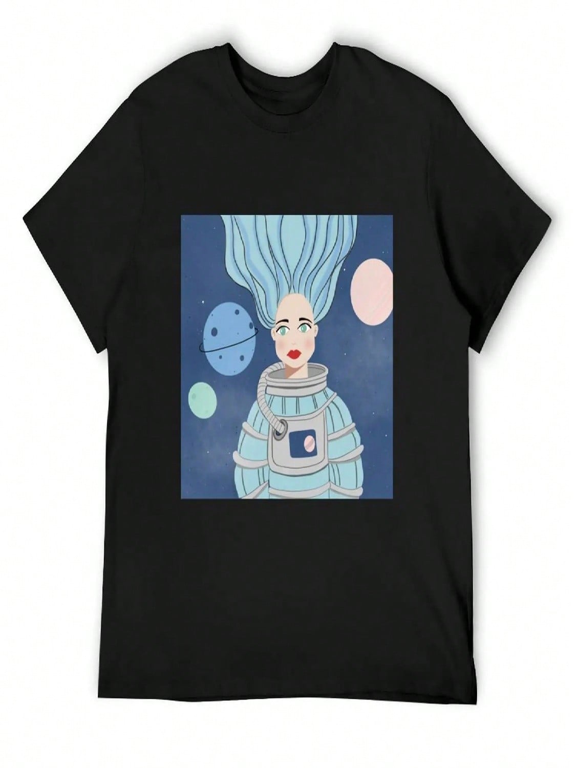 Floating T-Shirt Anime Figures Sports Fans Cute Tops Mens T Shirt Graphic S разноцветный