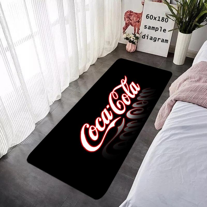 Floor Mat Non-slip Foot Rug for Entryway Cocas Hallway Carpet Colas Kitchen Water Adsorbed Rugs Fluffy Bedside Mats Home Decor