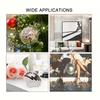 3Pcs Disco Ball Mirror Glass Sticker Self-Adhesive Mosaic Tiles Mirror for DIY Disco Party Decor Collages Craft Mosaic Patches