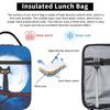 Pete the Cat  Cartoon Cat Insulated Lunch Bag Portable  Lunch Container Cooler Bag Tote Lunch Box School  Outdoor Men Women