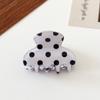 Cute Mini Hair Clips Non-Slip Acrylic Hair Clamps Sweet Polka Dot Hair Claw  Daily Hairstyles