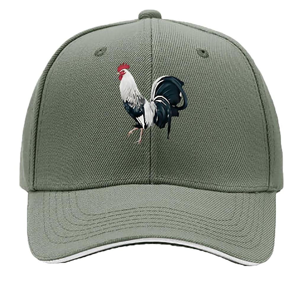 American Retro Breathable Baseball Cap Adjustable Sweat Absorbing Cap Classic Printed Street Fashi Sandwich Baseball Cap