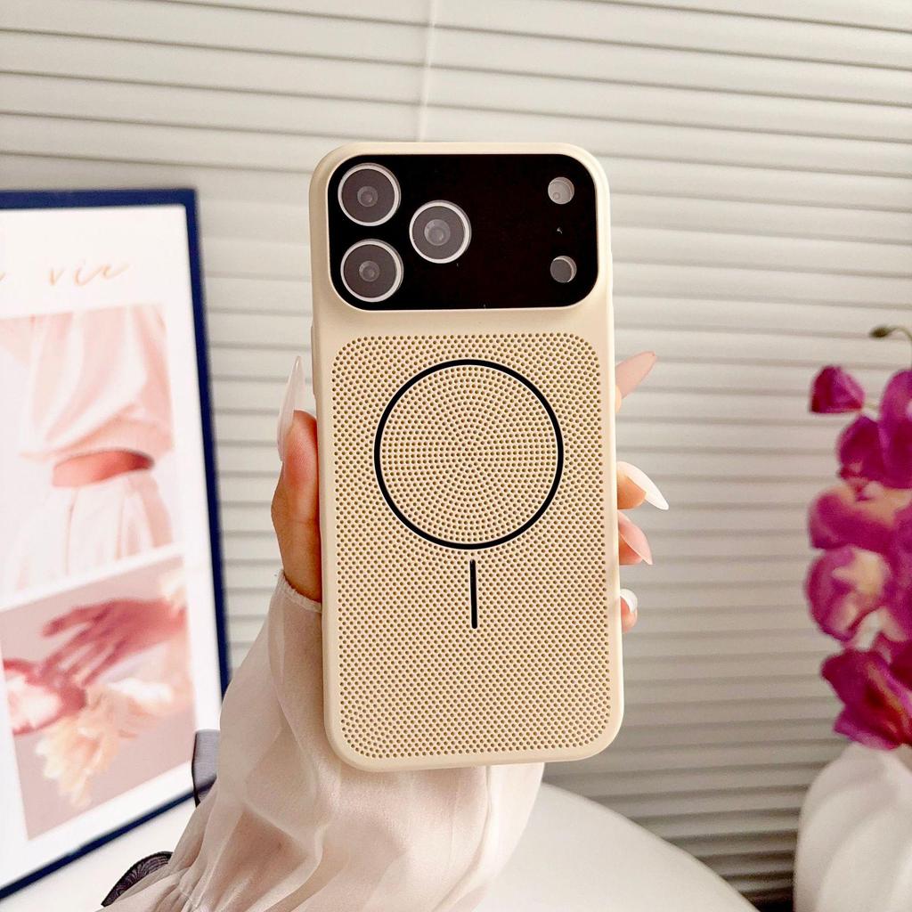 Transformable Apple 17 PRO MAX Case: Dual-tone, Heat-dissipating, Large Window, Apple 16 Compatible, Breathable, Full Protection.