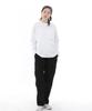 Seinteukeulu Twill Cotton Semi-Wide Cargo Pants Cs-301C Black