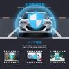 LAMONKE Drive 3 Inch Car Front and Rear 1080P Full Ultra Wide Infrared Night Vision Loop Motion Parking Monitoring LED Traffic Light Emergency Image