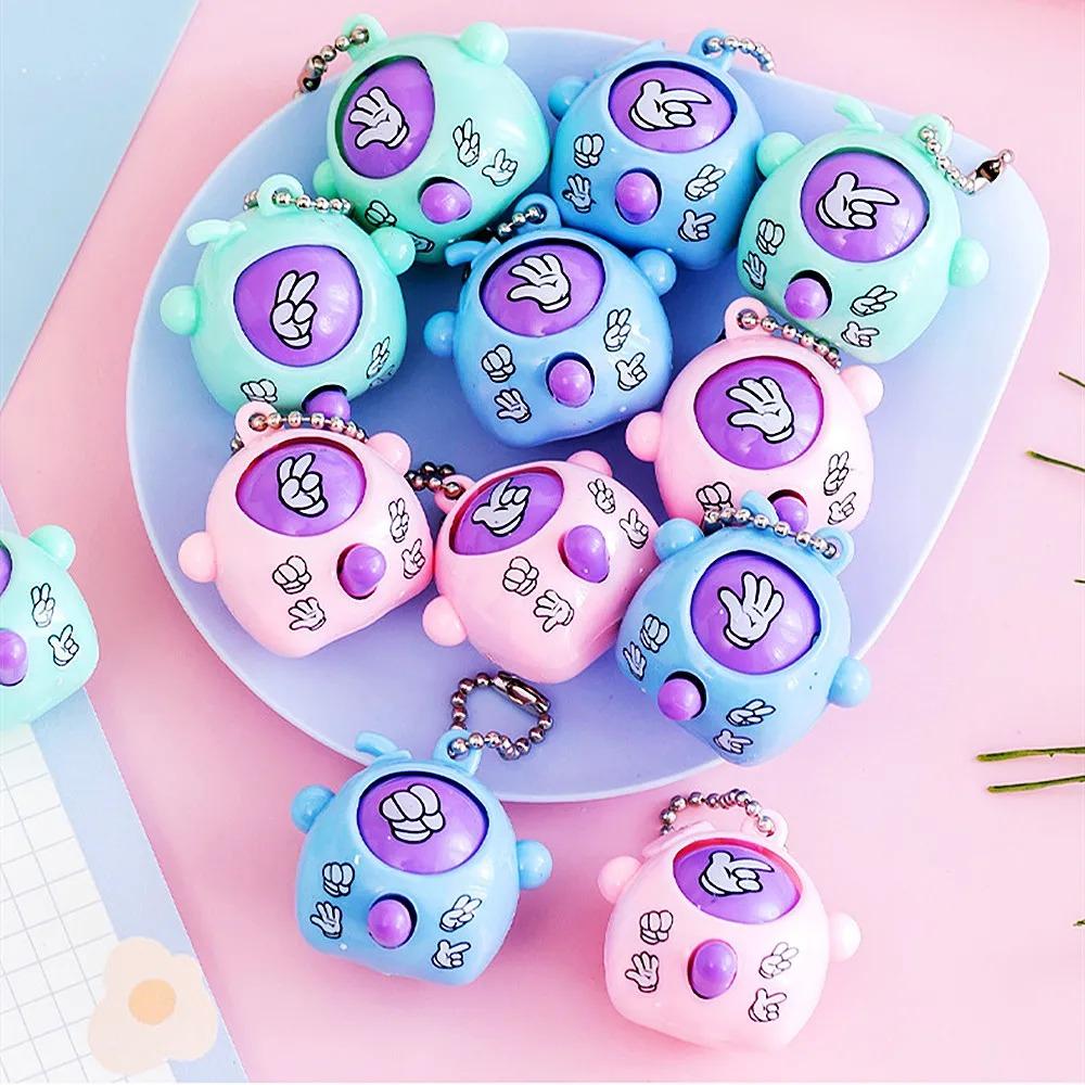 

10/20/30Pcs Mini Pop Keychains Toddler Sensory Fidget Playthings Bulk Classroom Prizes Children Birth Date Celebration Favors Present Pouch Fillers -A11016