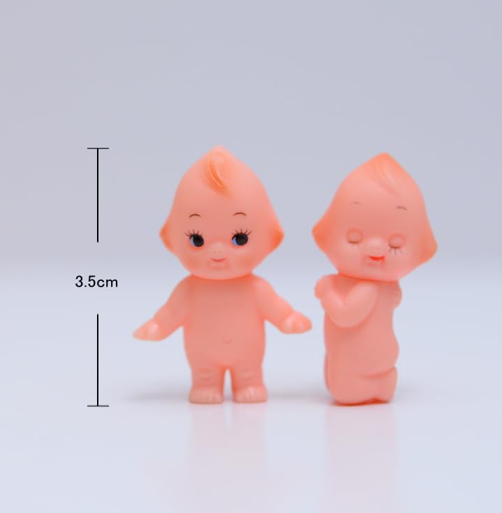 Made In Japan Obitsu Kewpie 3.5cm 2 Types, 5 Figures Each, 10-piece Set OBKP035