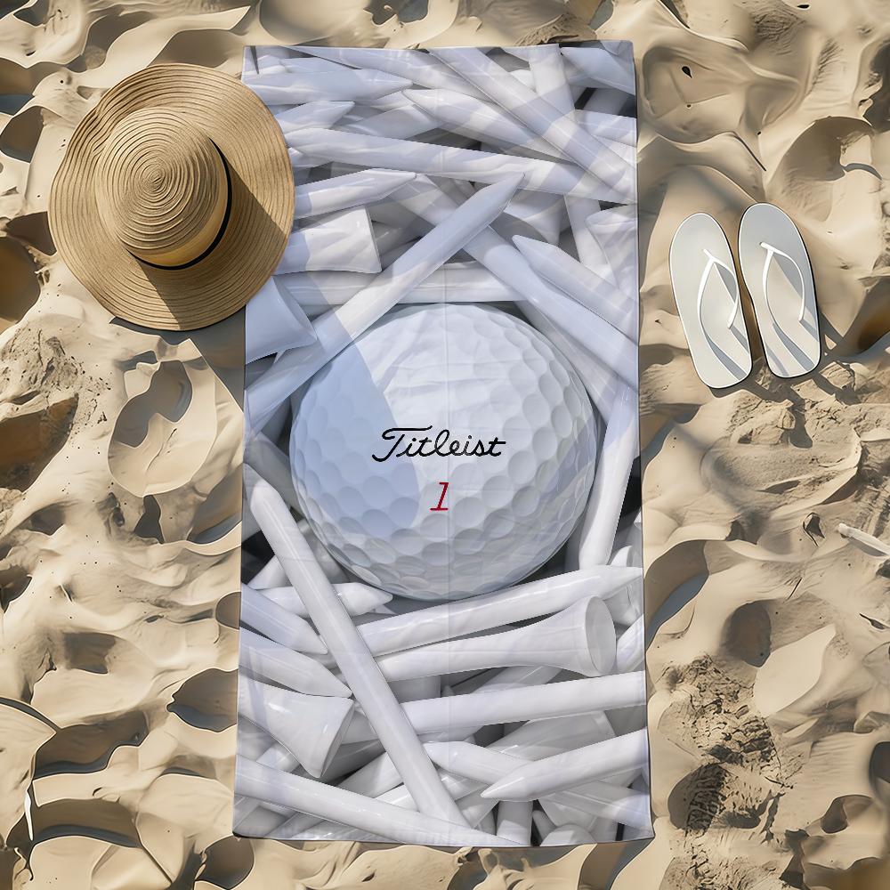 Fashion TT-t-TitleistS-ES-s Towel Beach Towel Oversized Quick Dry Towel Absorbent Soft Swim BeachTowels for Men Women