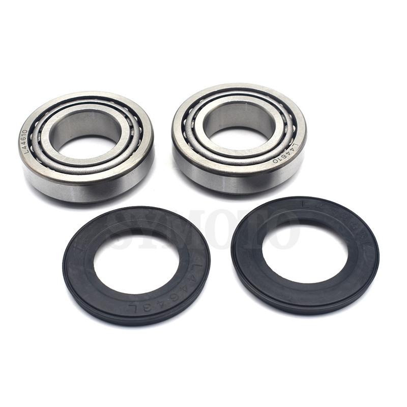 For Harley Touring Sportster 883 1200 XL Dyna Softail ALL 25x50mm Motorcycle Bearing CONE L44643 Steering Head Bearing With Seal