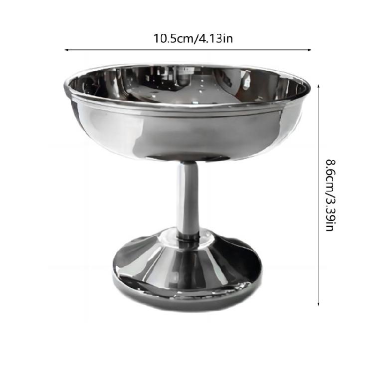 Elegante Salatschüssel Eisbehälter Teller für verlockende Snacks und Dessert