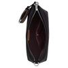 Coach Laurel 31 Mirror Pendant Detachable Handle Pebble Leather Shoulder Bag Large Women Shoulder Bag Black CBI94-SVS3B