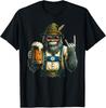 German Bigfoot Sasquatch Beer Lederhose Funny Oktoberfest T-Shirt