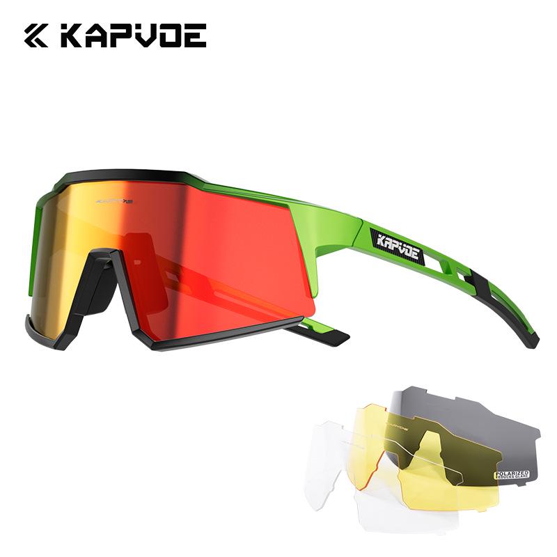

Велосипедные поляризационные очки Kapvoe Full-Frame для шоссейного и горного велосипеда