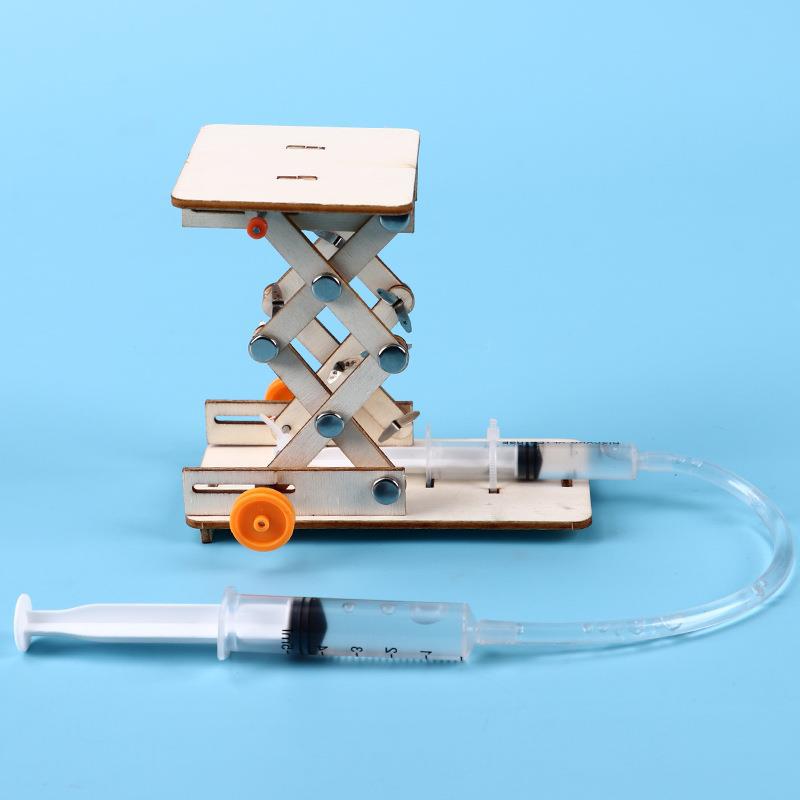 DIY Hydraulic Lift Model Kit for Students