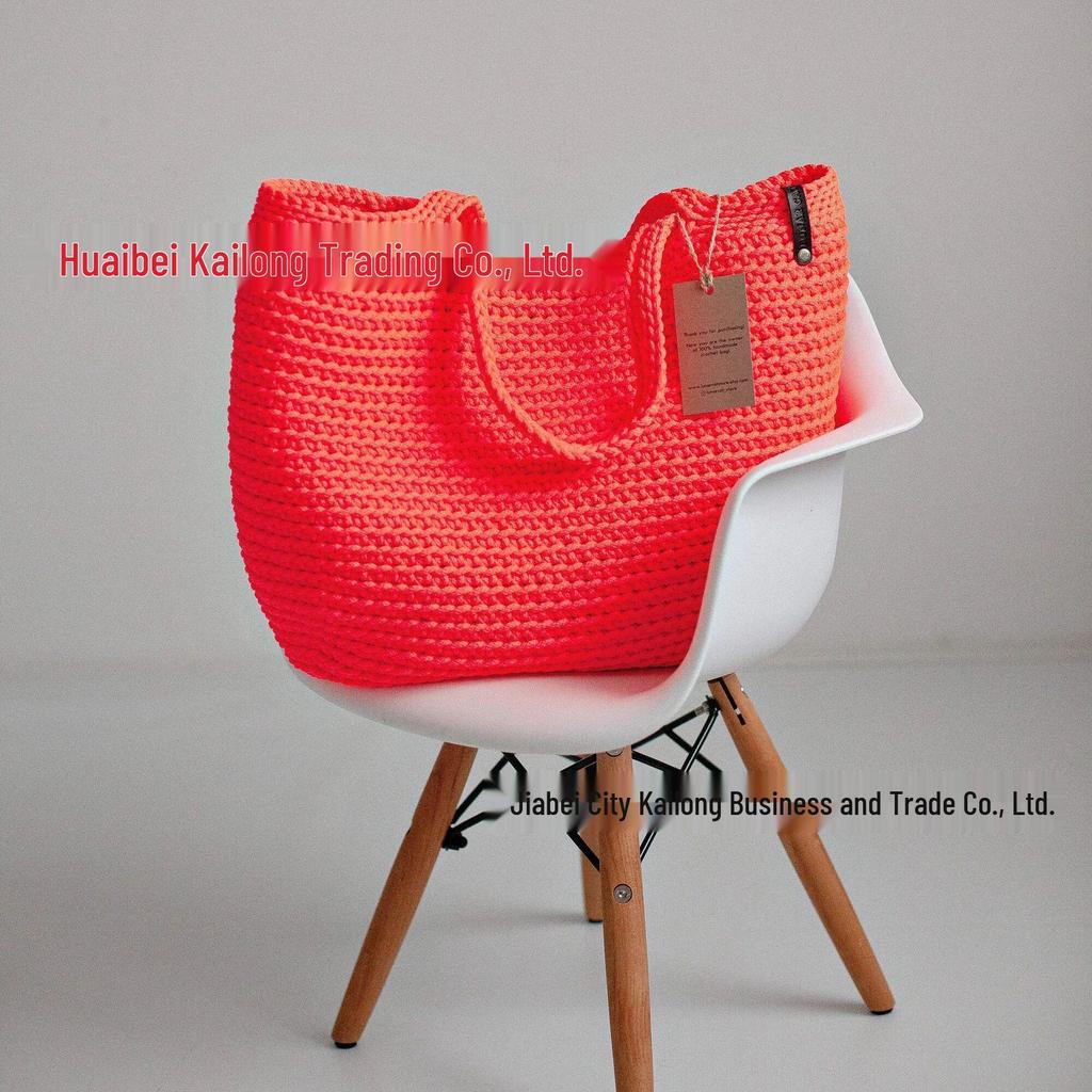 4mm Cotton-Polyester Crochet Cord for DIY Hand-Knitted Bags and Weaving