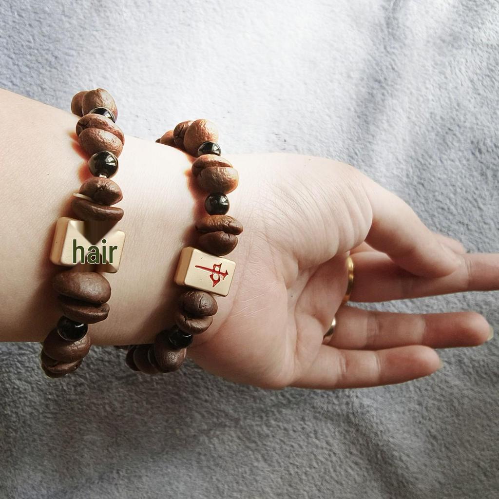 Prosperity Charm Beaded Bracelet: Unique Elastic Design for Men & Women