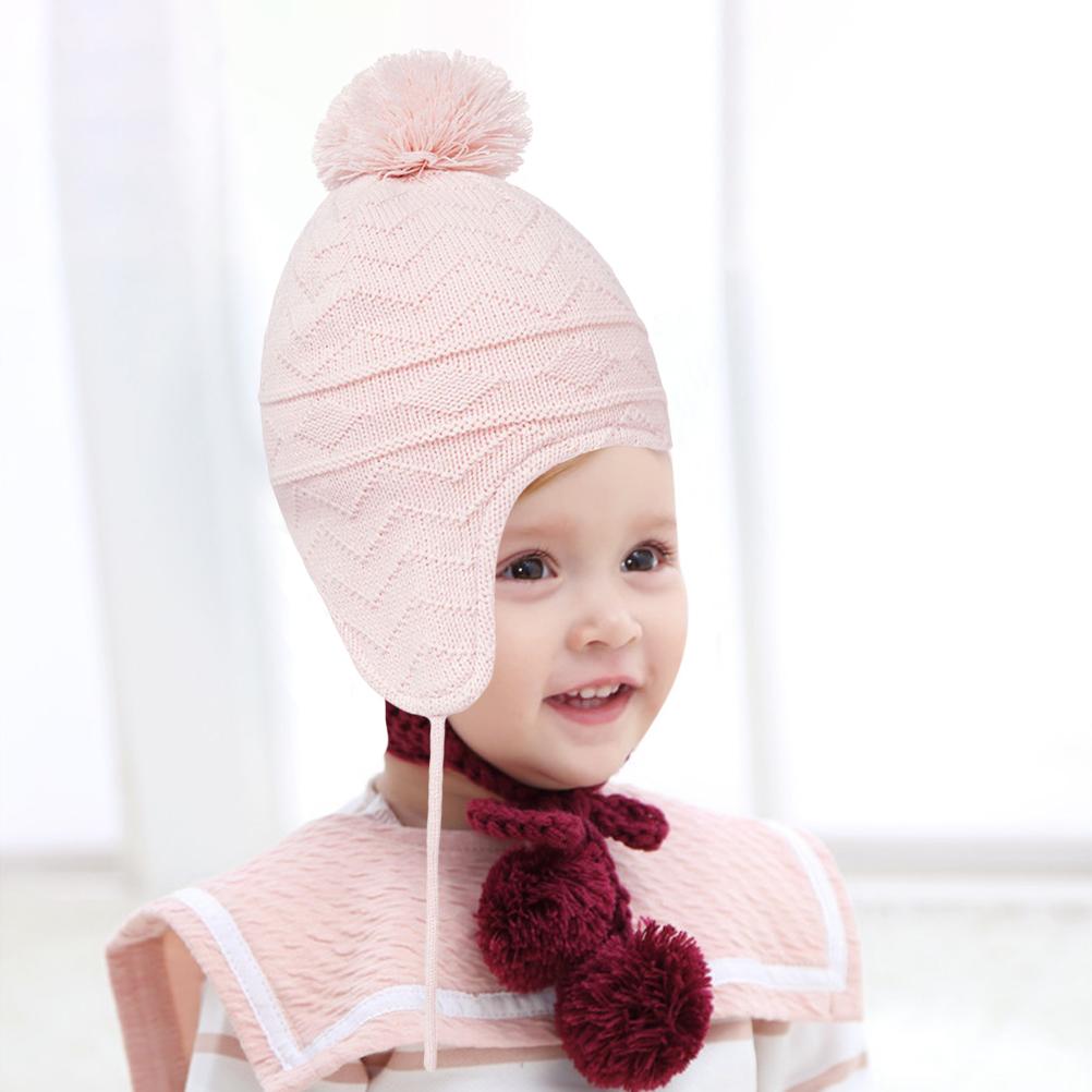3Pcs Baby Winter Beanie Hat Scarf Gloves Set Knitted Fleece Lined Hat Thick Soft Warm Hat for 1 3 Years Old Kids Boys