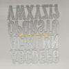 F26C Creative Letters Metal Cutting Die Art Alphabets Die Cuts Embossing Stencil for DIY Paper Crafts Photo Album Decorat
