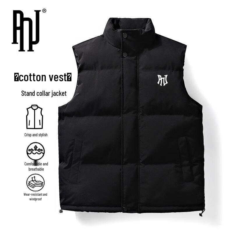 

PNJ Men s Fall/Winter Casual Stand Collar Vest M