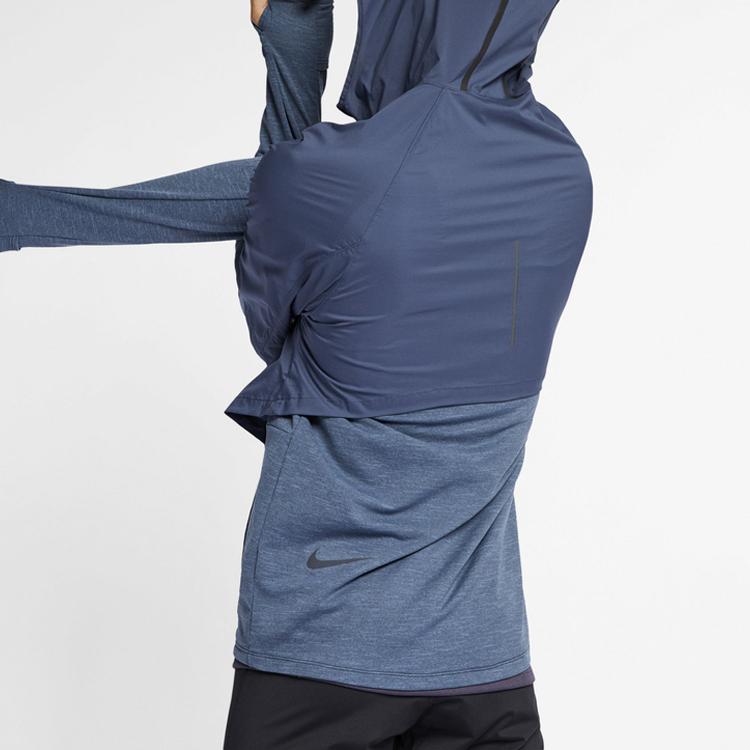 Nike Tech Sphere Transform 2-in-1 Lauf- und Fitness-Kapuzenjacke Herrenjacken Tiefblau AR1710-427