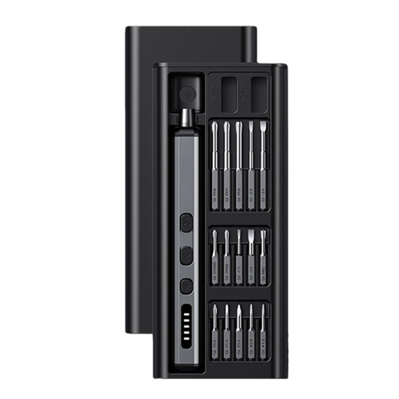 

Electric Screwdriver Set Precision Power Tool Kit Rechargeable With LED Light 30 Bits For PC Mobile Phone Repair Tools DIY Hand