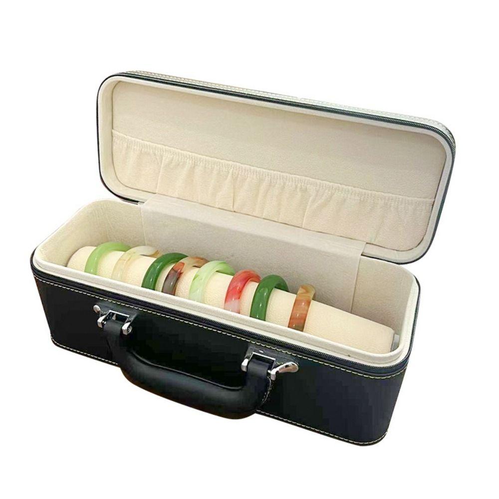 Vintage Wristwatch Holder Compact Bracelet Carrying Case Luxury Watch Display Box Watch Protective