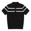 VOLVIK GOLFWEAR Men'S Golf Essential Color Block Short Sleeve Knit Vmktp391_Bk