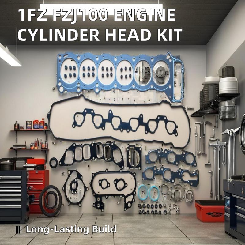 1FZ FI Complete Engine Cylinder Head Gasket Repair Kit 04111 66054 Overhaul Full Gasket Set For Automobiles