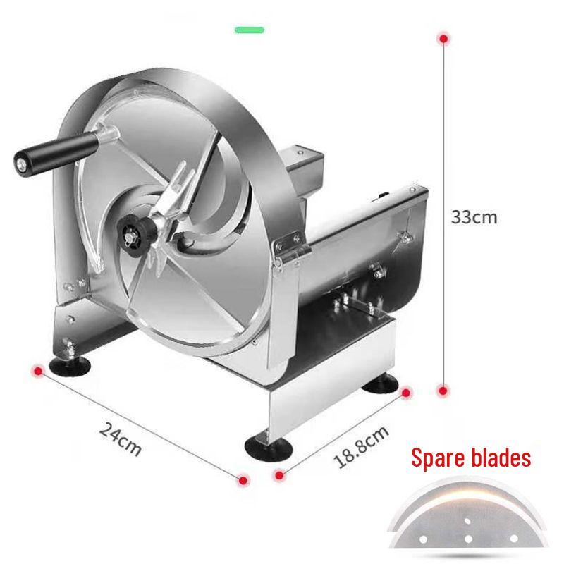 Manual Multi-Purpose Slicer & Peeler for Potatoes, Lemons, Lotus Roots & Fruits