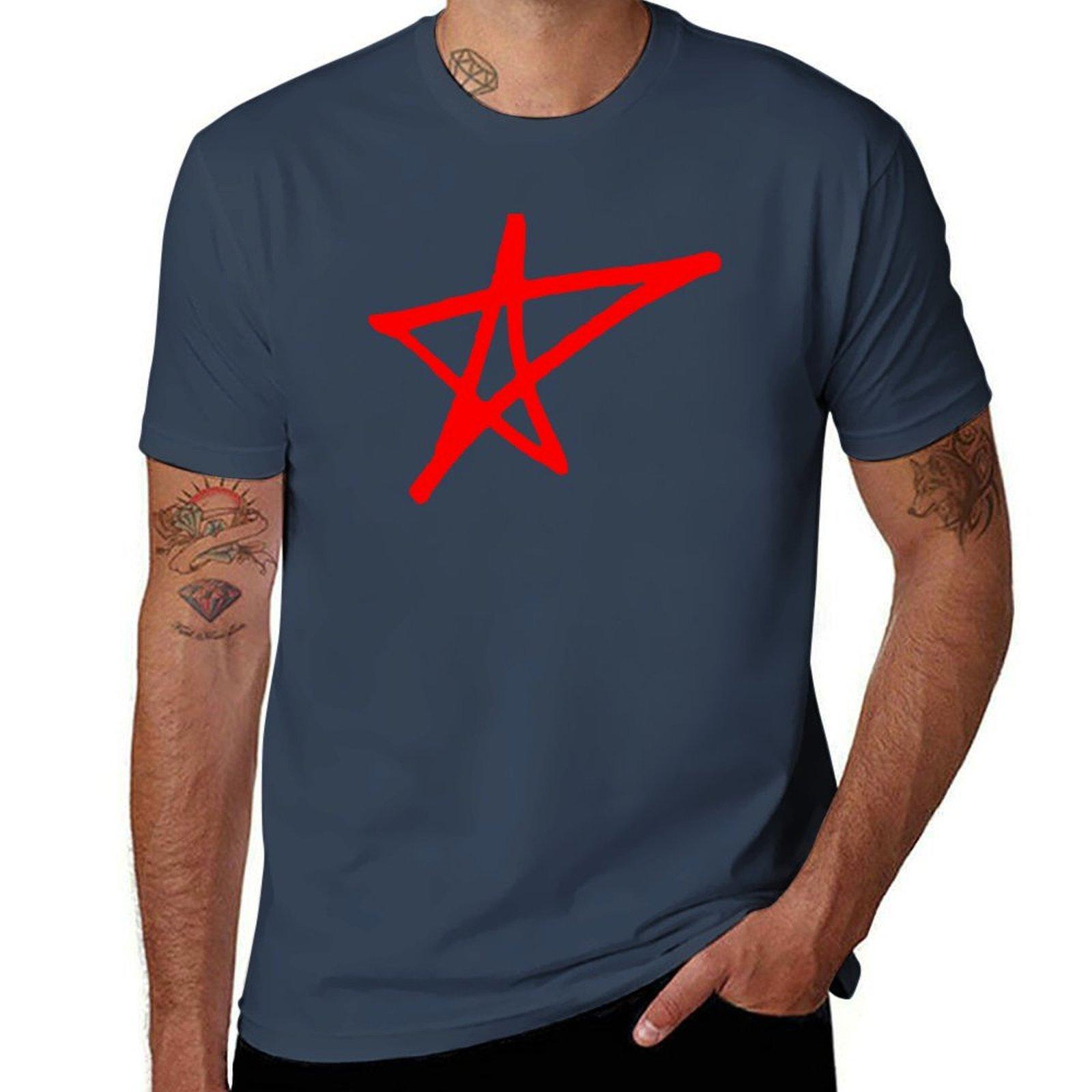 Avril Lavigne Star Logosk8er Boi Tshirt Abstract Pattern Print Top S