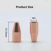Double Single Wire Guide Nozzle Copper 1.2/1.6/2.0Mm For Laser Handheld Welding Head Machine Accessories