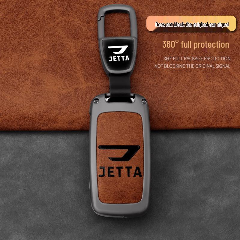 Compatible Volkswagen Jetta Key Case & Keyring 17-19 Model for Men & Women
