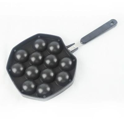 Aluminiumlegierung Krake Kleine Bälle Backform 12 Mulden Takoyaki Maker Hauskochwerkzeuge