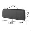 Handheld Keyboard Storage Bag High Hardness Simple Inner Foam Water Resistant Carrying Case for