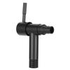G1/2in Black Stainless Steel Washing Machine Faucet Single Cold Sink Faucet Water TapBlack Short