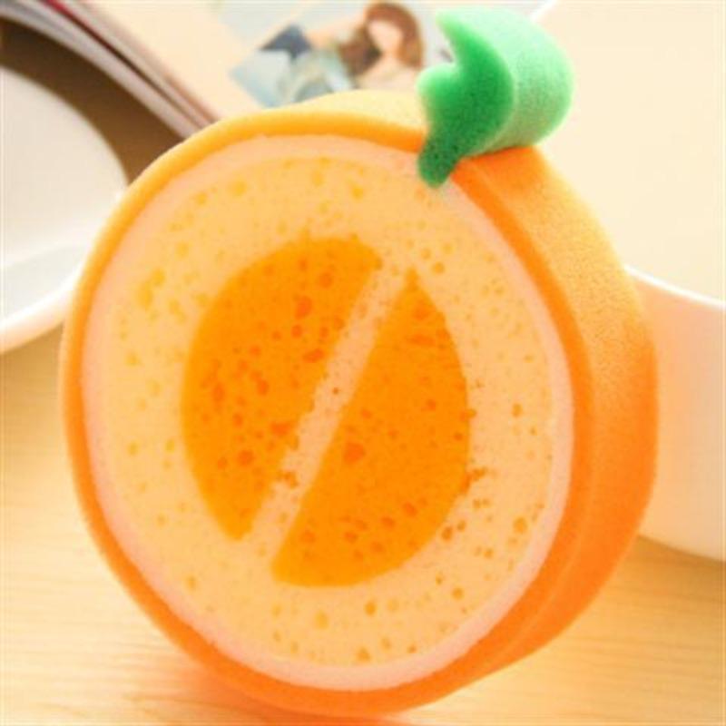 Fruit-Shaped Thickened Sponge Dish Towels for Kitchen Cleaning Tool