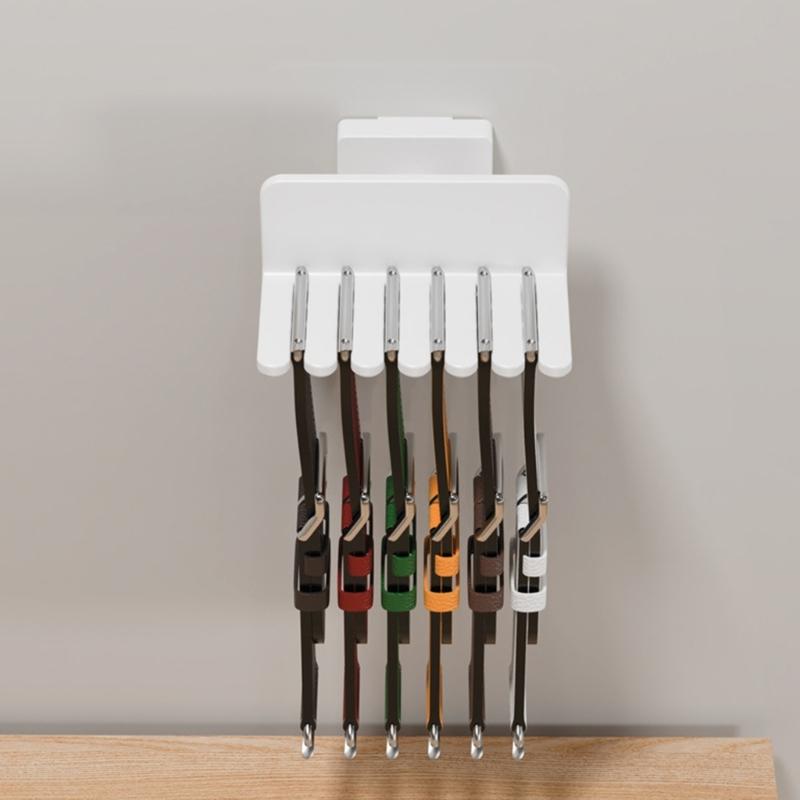 No Drill Wall Mounted Watch Band Holder Rack Universal Storage Organizers For Intelligent Accessories Quick Installation