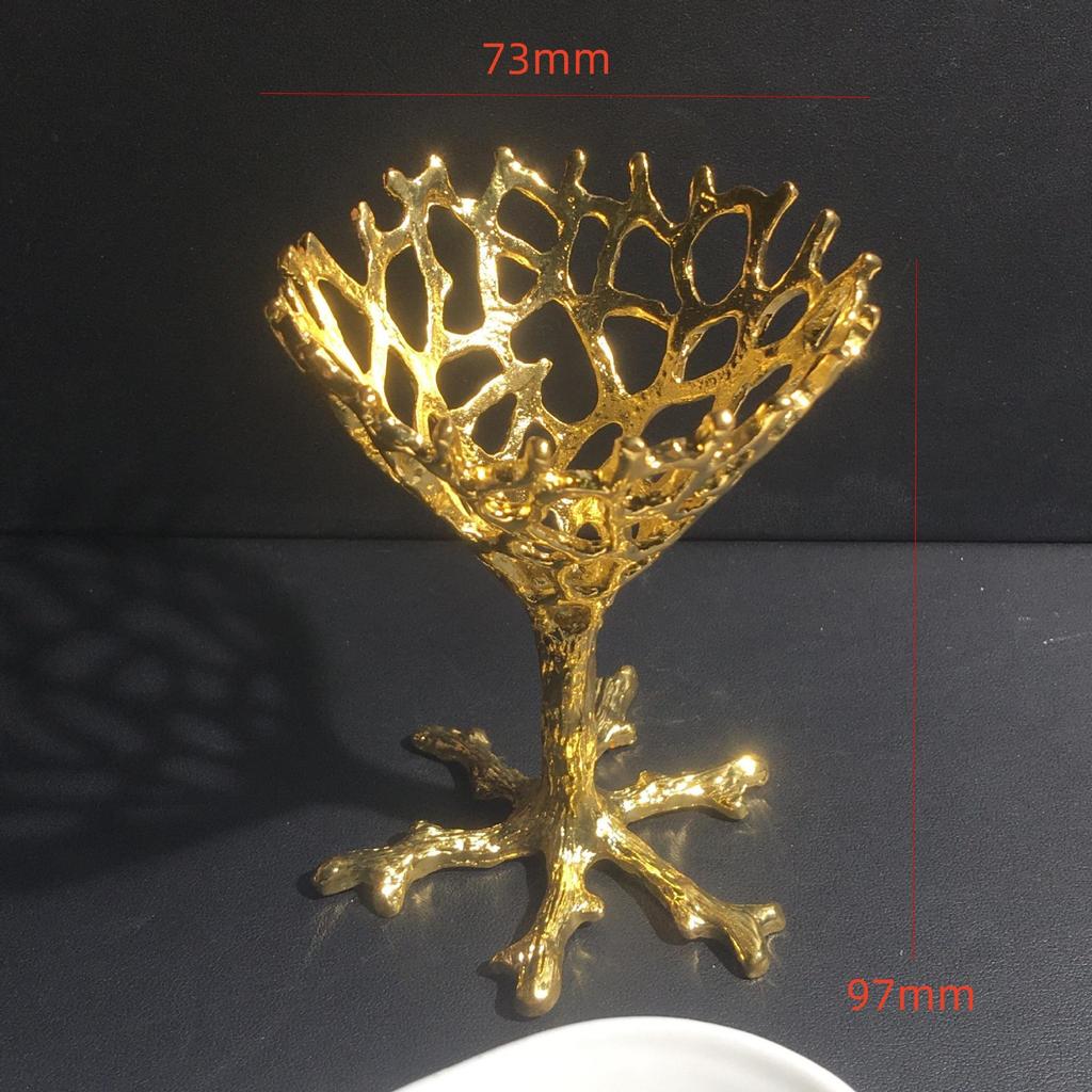 Wooden & Metal Mineral Crystal Ball Display Stand
