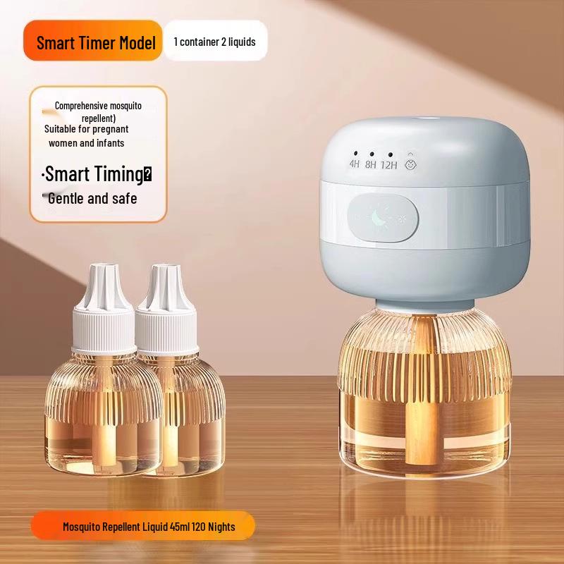 Electric Mosquito Repellent Liquid for Home - Safe for Pregnant Women & Infants, Plug-in Refill