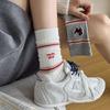 Cartoon Embroidery Cute Socks Women Casual Harajuku Streetwear Funny Dog Socks Japanese  Girls Lolita Kawaii Socks Sox