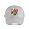 Crazy Bowling Strike Retro Typograph Baseball Cap Fashion Outdoor Sports Sunhat Unisex Snapback Cap Womens