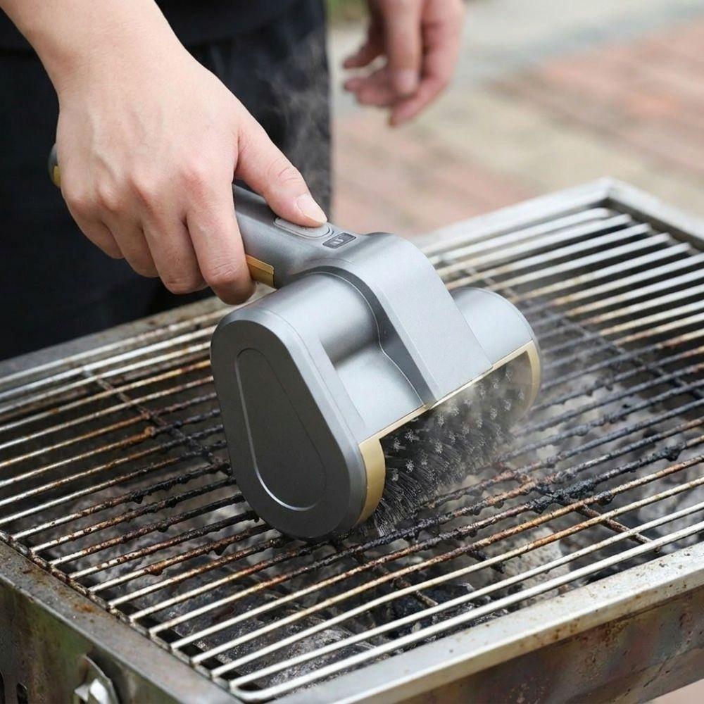 Edelstahl Elektrische Grillreinigungsbürste BBQ Rotierende Bürste Effizienter Ölentferner