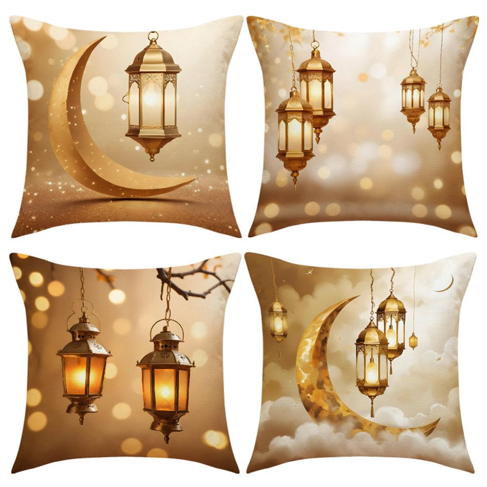 

Eid Festivities Eid Decorative Pillow Unique Eid Decorative Cushions Pillow Protector Abrasion-Resistant Material China Mainland