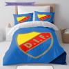 Djurgardens IF Pattern Bedding Home Decoration Birthday Gift ( 1 Duvet Cover + 2 Pillowcase, Without Core),fan Merchandise.