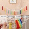 188x145x145cm, Toy Storage Hammock for Stuffed Animals, Stores Up to 80 Stuffies, XL Toy Hammock for Teddy Bears, Macrame Wall Hanging Organizer for K