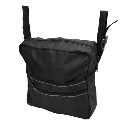 Wheelchair Backpack Oxford Cloth Large Capacity Versatile Adjustable Wheelchair Bag Pouch for Walking Aid Stroller Bike