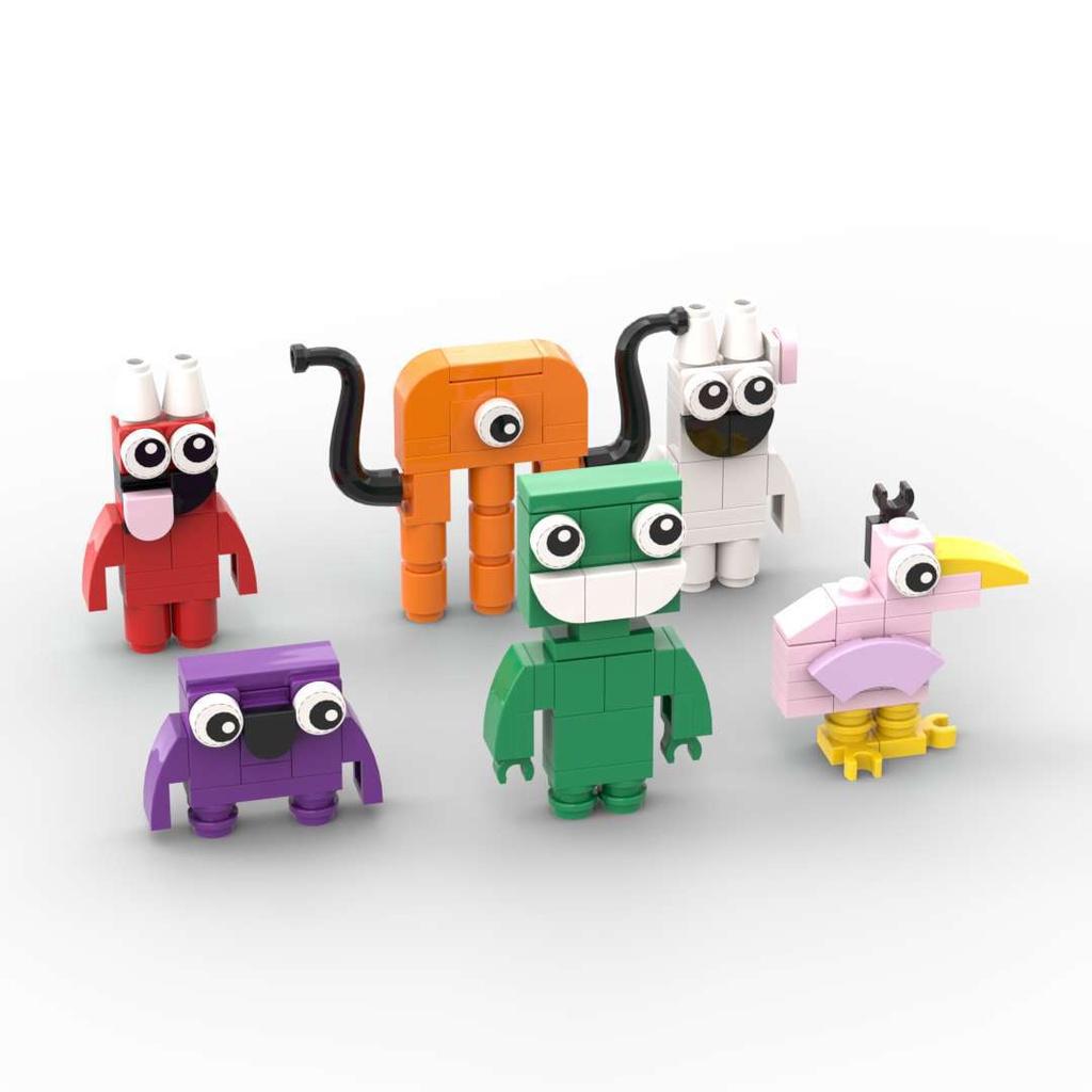 Banban Ganten Of Horror Game Building Blocks Childrens Educational Set Toys