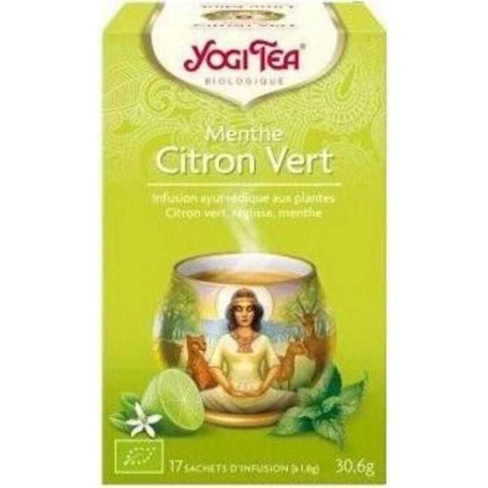 Yogi Tea Menthe Citron Vert 17 sachets
